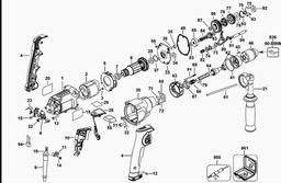 DeWalt DWD530KS spare parts