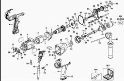 DeWalt DWD525KS spare parts