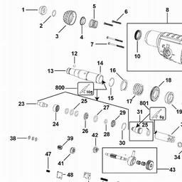 Black & Decker KD750 ROTARY HAMMER DRILL spare parts