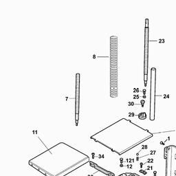DeWalt DW733 spare parts