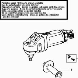 Black & Decker AST15 SMALL ANGLE GRINDER spare parts
