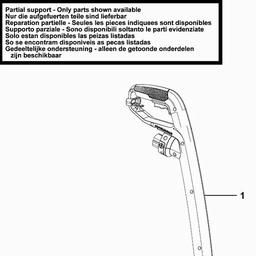 Black & Decker GL250 STRING TRIMMER spare parts