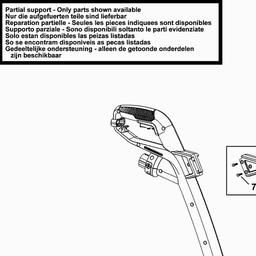 Black & Decker GL310 STRING TRIMMER spare parts