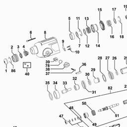Black & Decker AST11XC ROTARY HAMMER spare parts