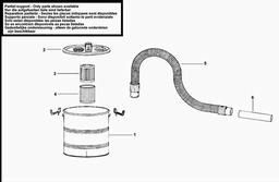 Black & Decker BVH20 VACUUM EXTRACTOR spare parts