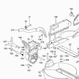 DeWalt DW716 spare parts