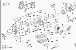 DeWalt DW343K spare parts