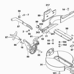 DeWalt DW713XPS spare parts