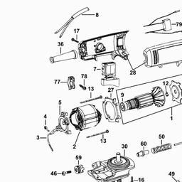 DeWalt DW682K spare parts