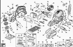 Black & Decker KW750 PLANER spare parts