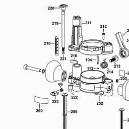 DeWalt D26203K spare parts