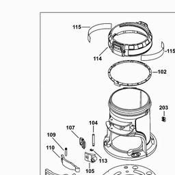 DeWalt D262005 spare parts