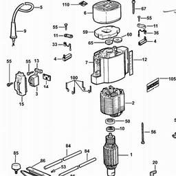 DeWalt DW615 spare parts