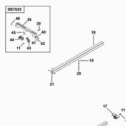 DeWalt DE7033 spare parts