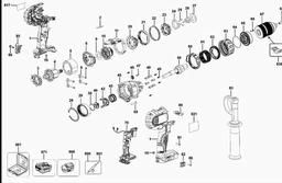 DeWalt DCD931 spare parts