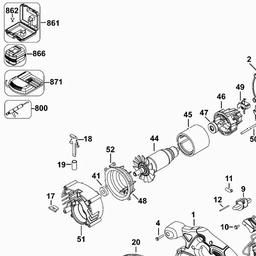 DeWalt DCS391 spare parts