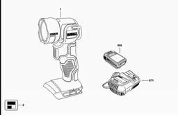 DeWalt DCL030 spare parts