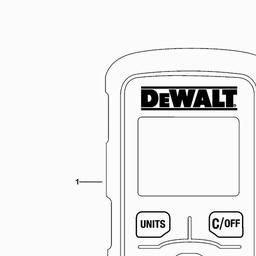 DeWalt DW040P spare parts