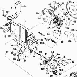 DeWalt DW744XP spare parts