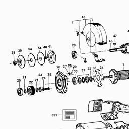 DeWalt DW882 spare parts