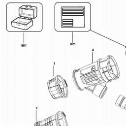 DeWalt DWH051 spare parts