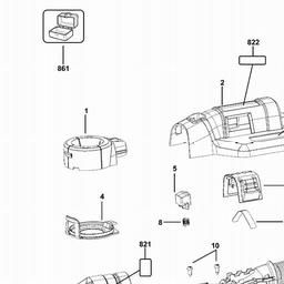 DeWalt DWH050 spare parts