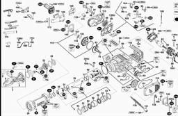 DeWalt D25980 spare parts