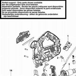 Black & Decker KSTR8K JIGSAW spare parts