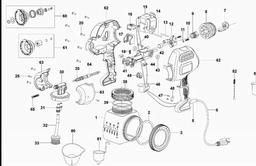 Black & Decker BDPS200 SPRAY GUN spare parts