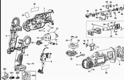 DeWalt DCS310 spare parts
