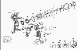 DeWalt DC825 spare parts