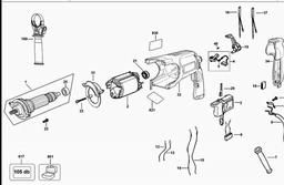 DeWalt DWEN103K spare parts