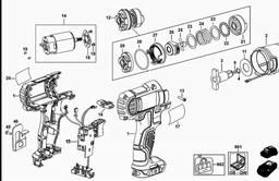 DeWalt DCF813 spare parts