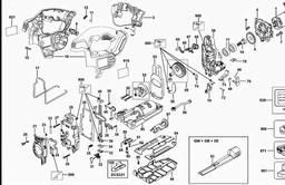 DeWalt DCS332 spare parts