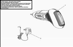 Black & Decker BDCS36G SCREWDRIVER spare parts