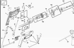 DeWalt DWEN302 spare parts