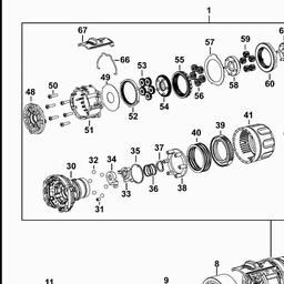 DeWalt DCD735 spare parts