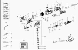 Black & Decker MT300 OSCILLATING TOOL spare parts