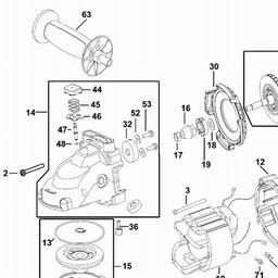 DeWalt D28492 spare parts