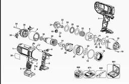 DeWalt DCF889 spare parts