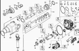 DeWalt D25313K spare parts