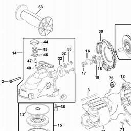 DeWalt D28492S spare parts