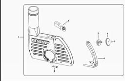 DeWalt DWE46100 spare parts