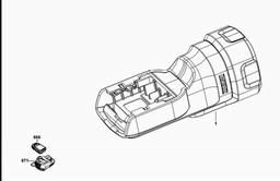 DeWalt DCL508N spare parts