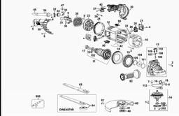 DeWalt DWE4579 spare parts