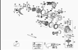 DeWalt DWE4599 spare parts