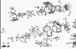 DeWalt DCS373 spare parts