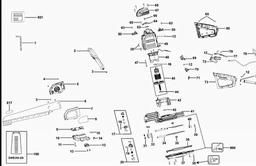 DeWalt DWE398 spare parts