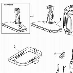 Black & Decker FSM1630ND STEAM MOP spare parts