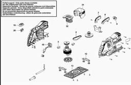 Black & Decker KA330 SANDER spare parts